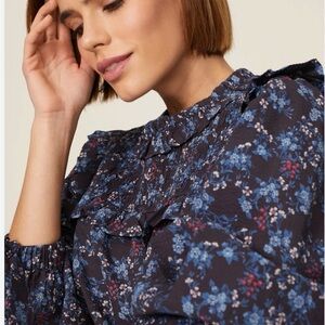 Sea NY Tilly Smocked Floral Top